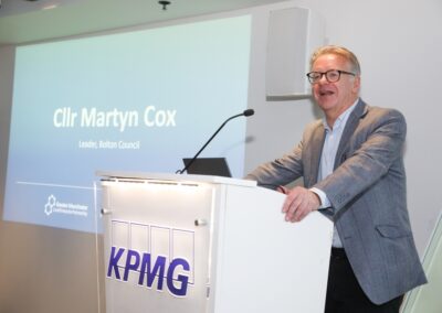 Cllr Martyn Cox, Leader, Bolton Council