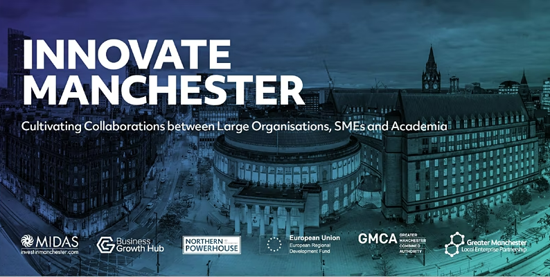 Accenture launches the third Innovate Manchester Challenge with MIDAS and GC Business Growth Hub