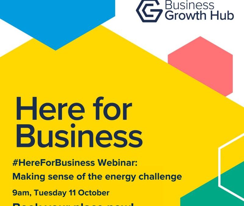 Webinar to help Greater Manchester Businesses tackle rising energy bills