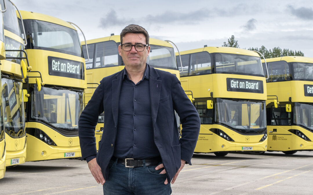 Greater Manchester makes history by retaking control of buses in Bee Network Launch