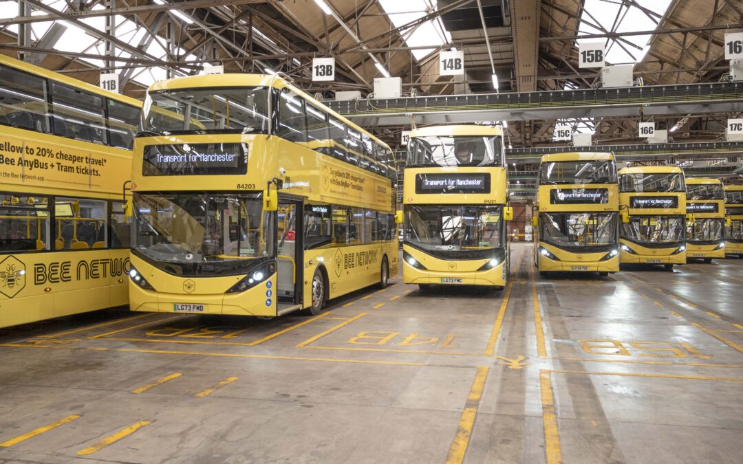 Bee Network buses rolled out in Oldham, Rochdale, Bury, Salford and north Manchester