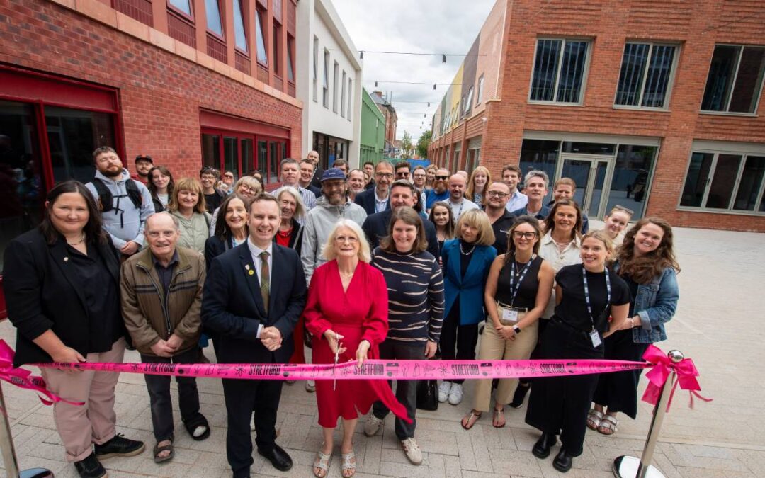 New high street opens in Stretford as part of town centre masterplan