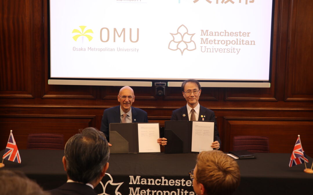Manchester Metropolitan University and Osaka Metropolitan University formalise landmark collaboration