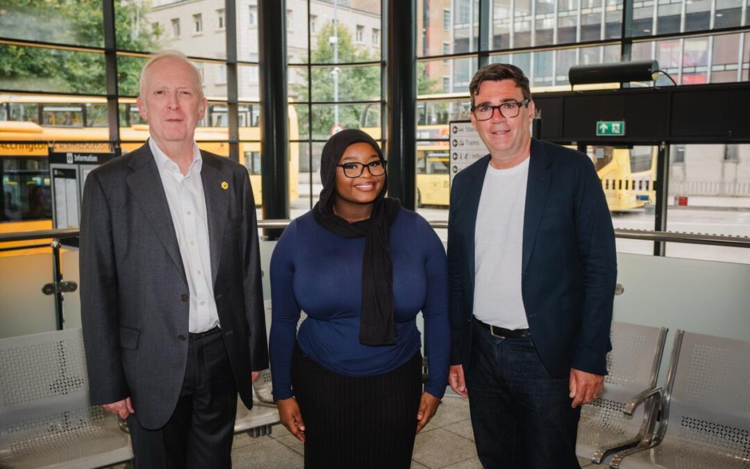 Mayor unveils latest Bee Network improvements as passenger numbers continue to rise